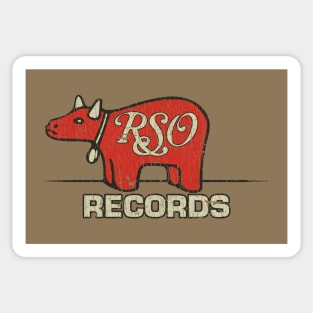 RSO Records 1973 Sticker